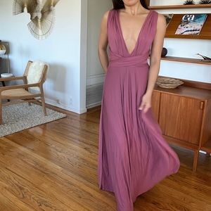 Brand New With Tags UNWORN “Tricks Of The Trade Rusty Rose Maxi Dress